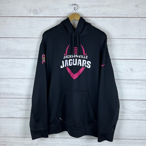 Jacksonville Jaguars NFL Nike Breast Cancer Awareness Hoodie XXL